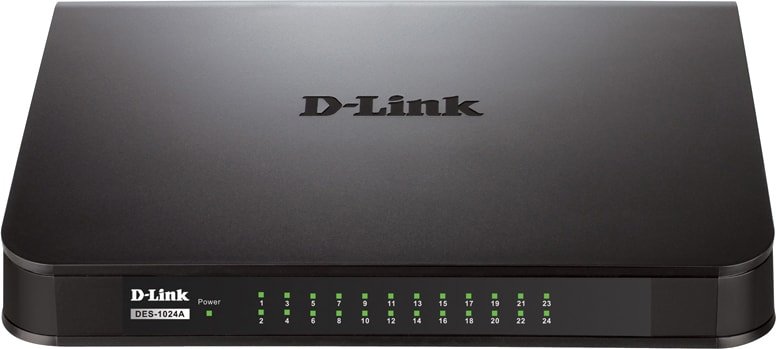 

Неуправляемый коммутатор D-Link DES-1024A