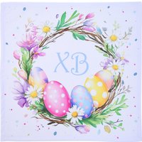 Сервировочная салфетка Доляна Пасхальный венок 10894874