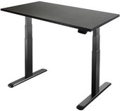 Unique Ergo Desk 1360x800x36мм (дуб мореный/черный)