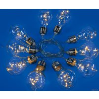 Светодиодная гирлянда роса Uniel ULD-S1800-050/STB/3AA WARM WHITE IP20 RETRO BULBS-1 UL-00008426