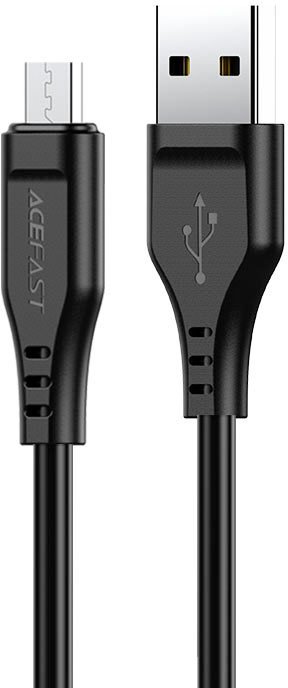 

Кабель AceFast C3-09 USB Type-A - microUSB (1.2 м, черный)