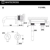 Смеситель Whitecross Y Y1216GL (золото)