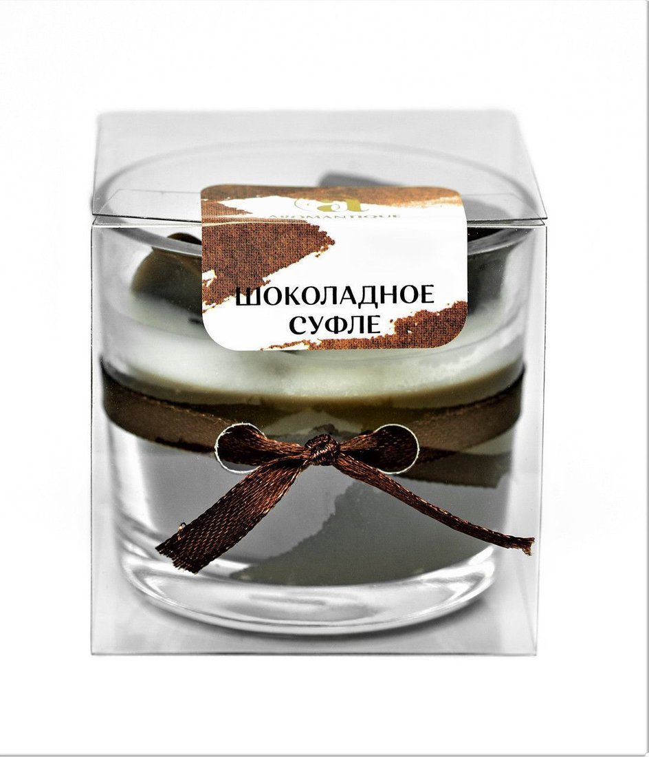 

Ароматизированая свеча Aroma Harmony Десертная шоколадное суфле