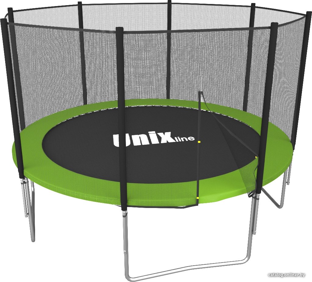 Батут Unix Line Simple 8 ft Green (outside)