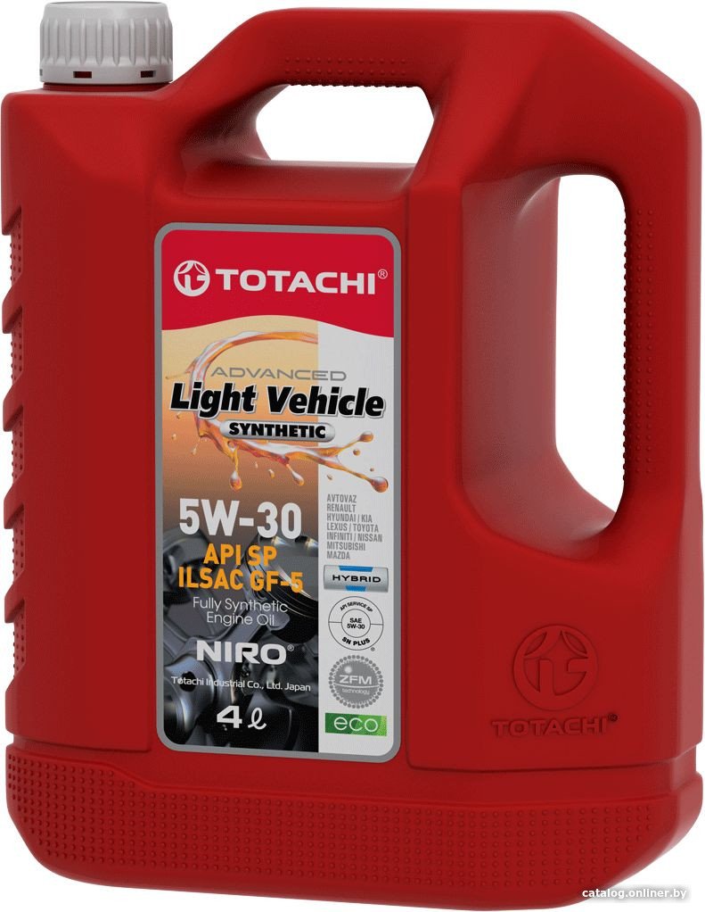 Моторное масло Totachi NIRO LV Synthetic SP 5W-30 4л