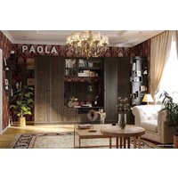 Стенка Глазов Paola комплект 3 гостиная (дуб апрель темный) в Мозыре