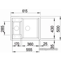 Кухонная мойка Blanco Metra 6 525922 (черный)