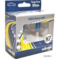 Галогенная лампа Narva H7 Range Power White 2шт [48607RPW]