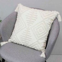 Чехол на подушку Matex Tufted ALEX-004 (слоновая кость)