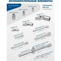 Универсальный набор инструментов Scheppach 38841+2 (216 предметов)