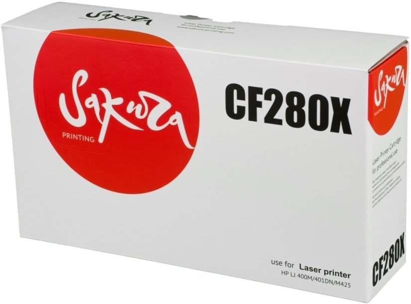 

Картридж Sakura Printing SACF280X (аналог HP CF280X)