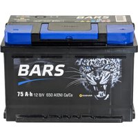 Автомобильный аккумулятор BARS R+ (75 А·ч)