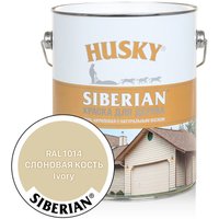 Краска Husky Siberian Акриловая для дерева 2.7 л (слоновая кость RAL 1014)