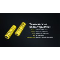 Аккумулятор Nitecore NL2160HP 553