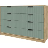 Комод Интерлиния Концепт Лайн КТ-К157 (дуб золотой/мята)