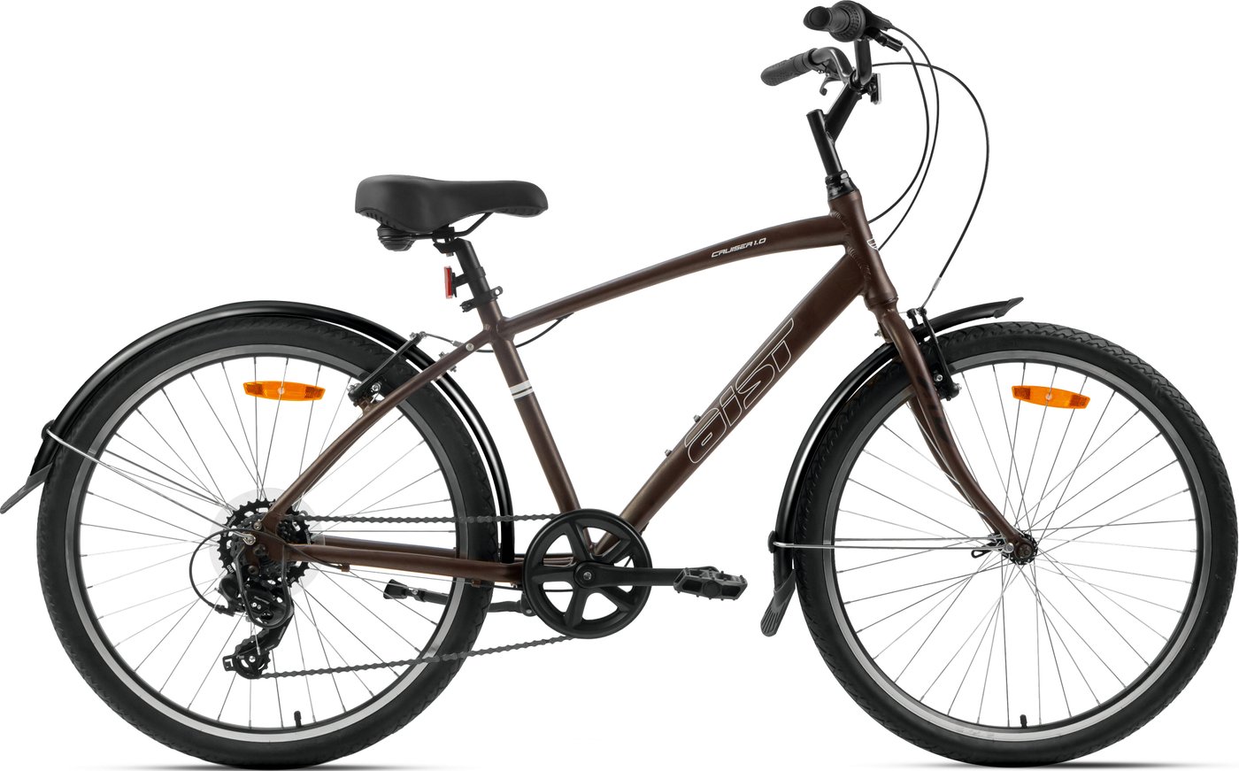 Велосипед AIST Cruiser 1.0 р.21 2025 (коричневый, разобранный)