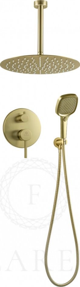 

Душевая система Filarete Roun FL1029 (Матовое золото)