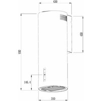 Кухонная вытяжка Weissgauff Tubus 90 Black Edition