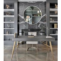 Зеркало eMZe 90 UV.90.90.BEL (белый с УФ-окантовкой)