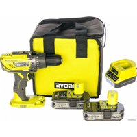 Ударная дрель-шуруповерт Ryobi R18PD3-215S 5133003339 (с 2-мя АКБ 1.5 Ah, сумка)