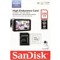 Карта памяти SanDisk High Endurance microSDXC SDSQQNR-256G-GN6IA 256GB