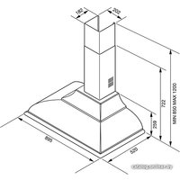 Кухонная вытяжка Smeg KC19AOE