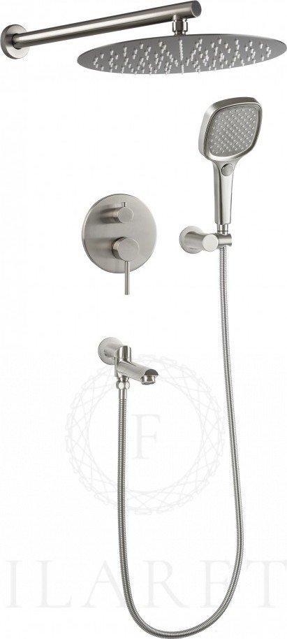 Душевая система  Filarete Roun FL1026 (никель)