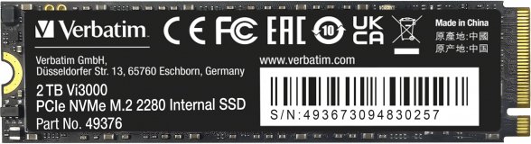 

SSD Verbatim Vi3000 2TB 49376