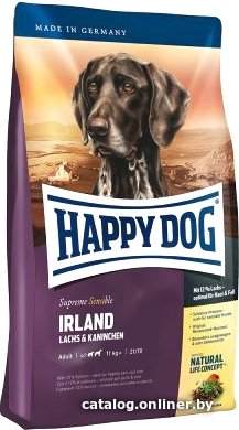 Сухой корм для собак Happy Dog Supreme Sensible Irland Lachs&Kaninchen 12.5 кг