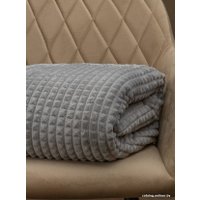 Плед Tex Republic Deco Кубики Фланель 200x220 93325 (серый)