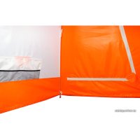 Палатка для зимней рыбалки Пингвин 3 (белый/оранжевый)