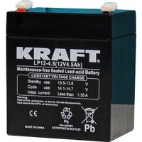 Аккумулятор для ИБП KRAFT LP12-4.5 (12V/4.5Ah)