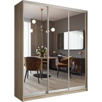 Шкаф-купе Евва АЭП ШК.3 02 203 SS.05 (дуб сонома/хром)