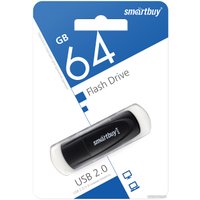 USB Flash SmartBuy Scout 64GB (черный)