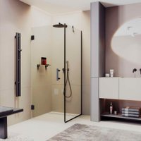 Душевой уголок MaybahGlass MGY-1303-6 (бесцветное стекло/черный)