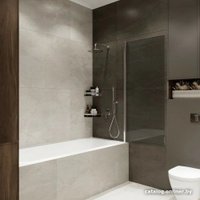 Стеклянная шторка для ванны Benetto Open BEN802-SLT