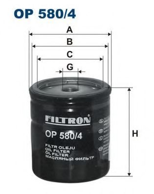 

Масляный фильтр Filtron OP5804