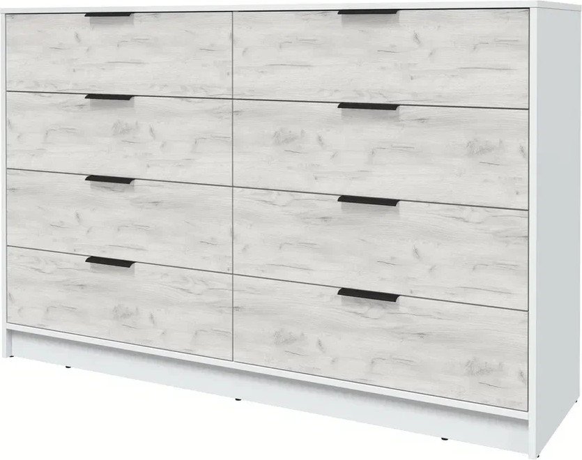 

Комод Интерлиния Концепт КТ-К157 (дуб белый/белый платинум)