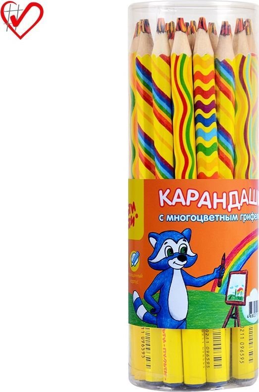 

Цветной карандаш Мульти-пульти Енот и радуга CP_11659