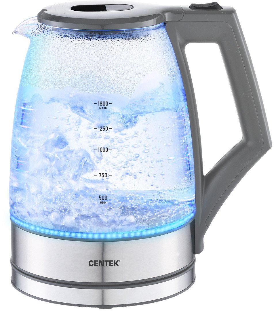 

Электрический чайник CENTEK CT-0014 (серый)