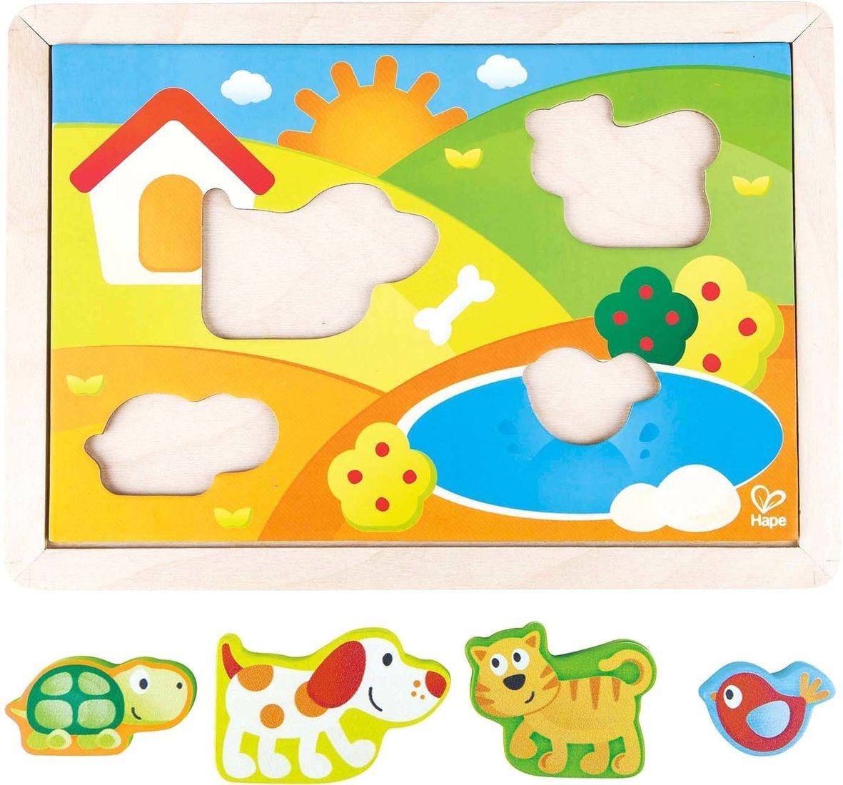 

Мозаика/пазл Hape Солнечная Долина 3 в 1 E1601