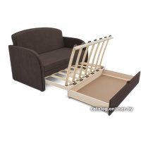 Диван Мебель-АРС Малютка (кордрой коричневый)