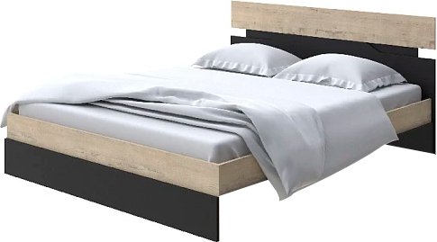 

Кровать PROxSON Milton 140x200 (бунратти/черный)