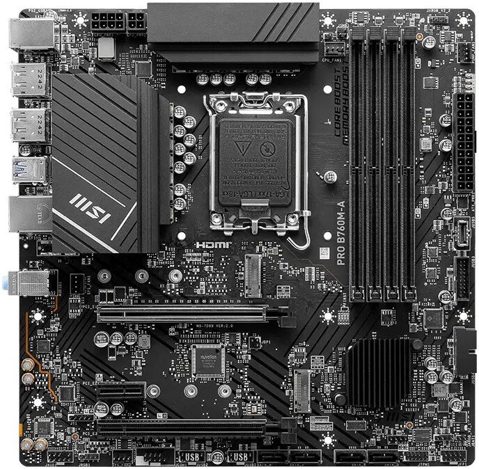 Материнская плата MSI Pro B760M-A
