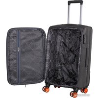 Чемодан-спиннер ACROSS 23-GM19026W 44 см (светло-серый)