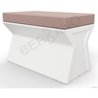 Скамейка Berkano X-seat Line 230_018_03 (белый/кофейный)