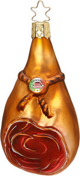 

Елочная игрушка Inge's Christmas Bella Italia Прошутто 10129S013