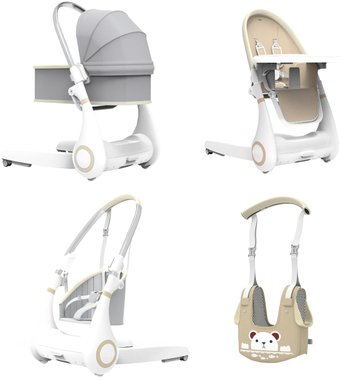 Трансформер ForKiddy Top Star 4 в 1 (бежевый)