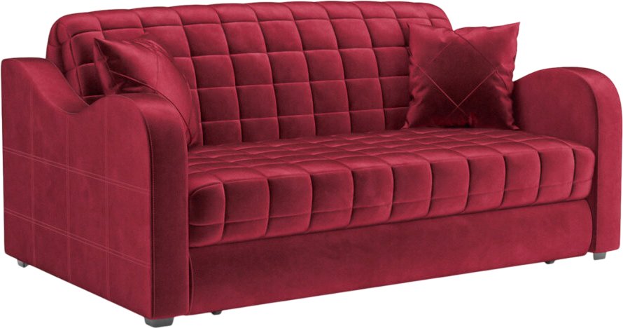 

Диван Мебель-АРС Аккордеон Барон №4 НПБ 155x200 (бархат красный Star Velvet 3 Dark Red)