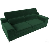 Диван Лига диванов Лига-003 117106 (велюр зеленый)